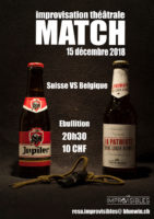 Match Suisse vs Belgique – 15.12.2018