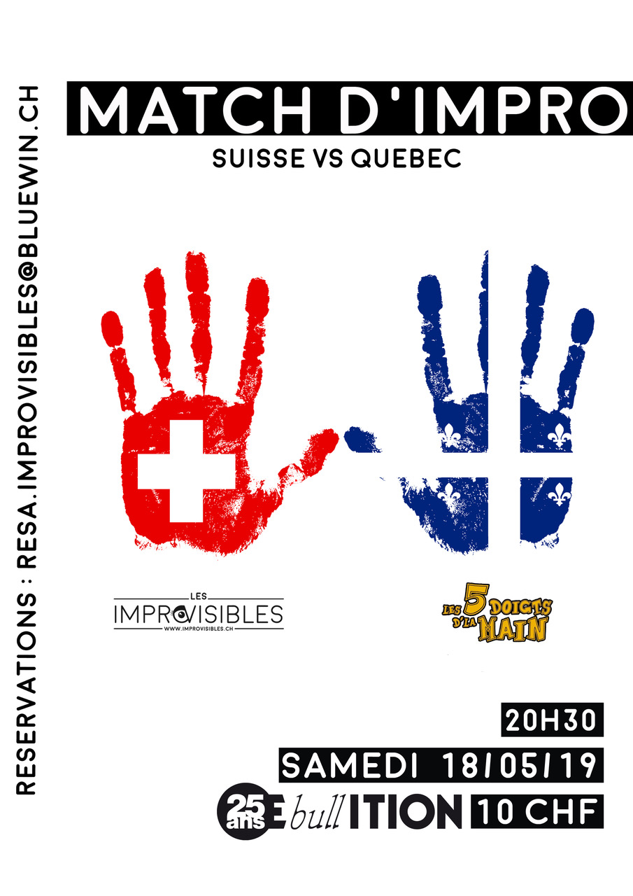 Match Suisse vs Québec – 18.05.2019